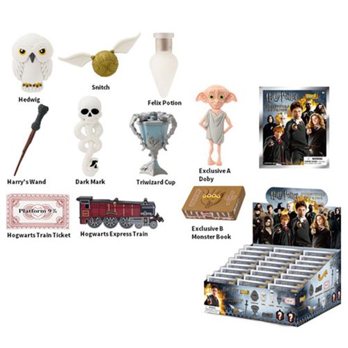 Harry Potter 3-D Figural Key Chain 6-Pack